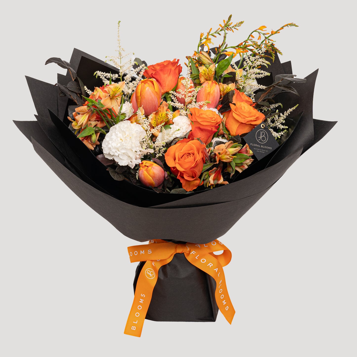 Fresh Flower Bouquet - Tangerine