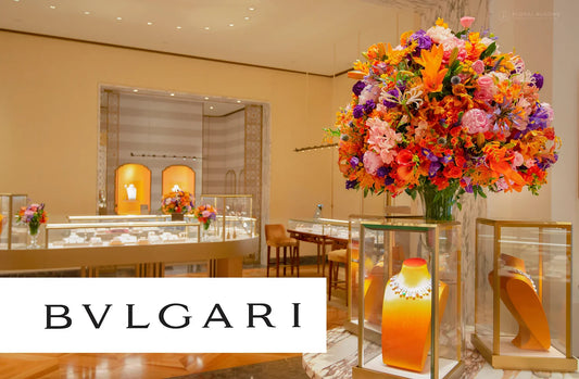 The Master of Colors - Floral Setting @Bvlgari