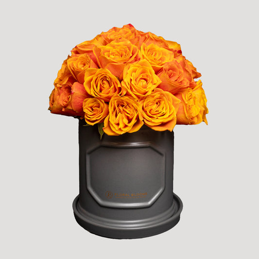 Rose Arrangement - Orange