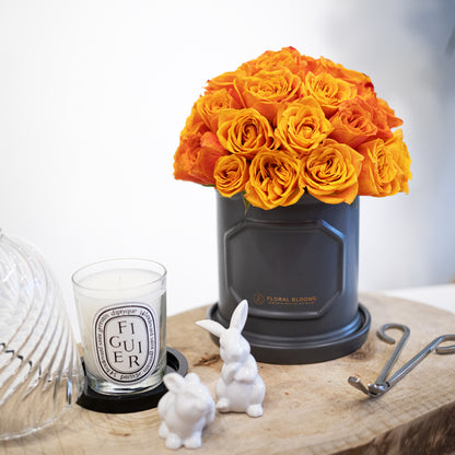 Rose Arrangement - Orange