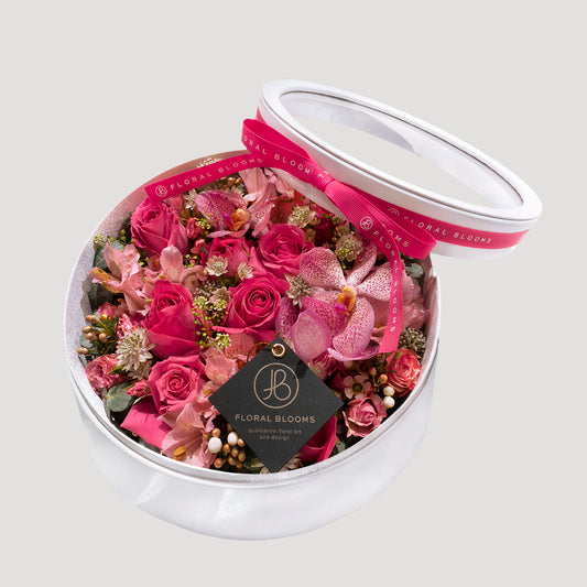 Flower Box - Hot Pink