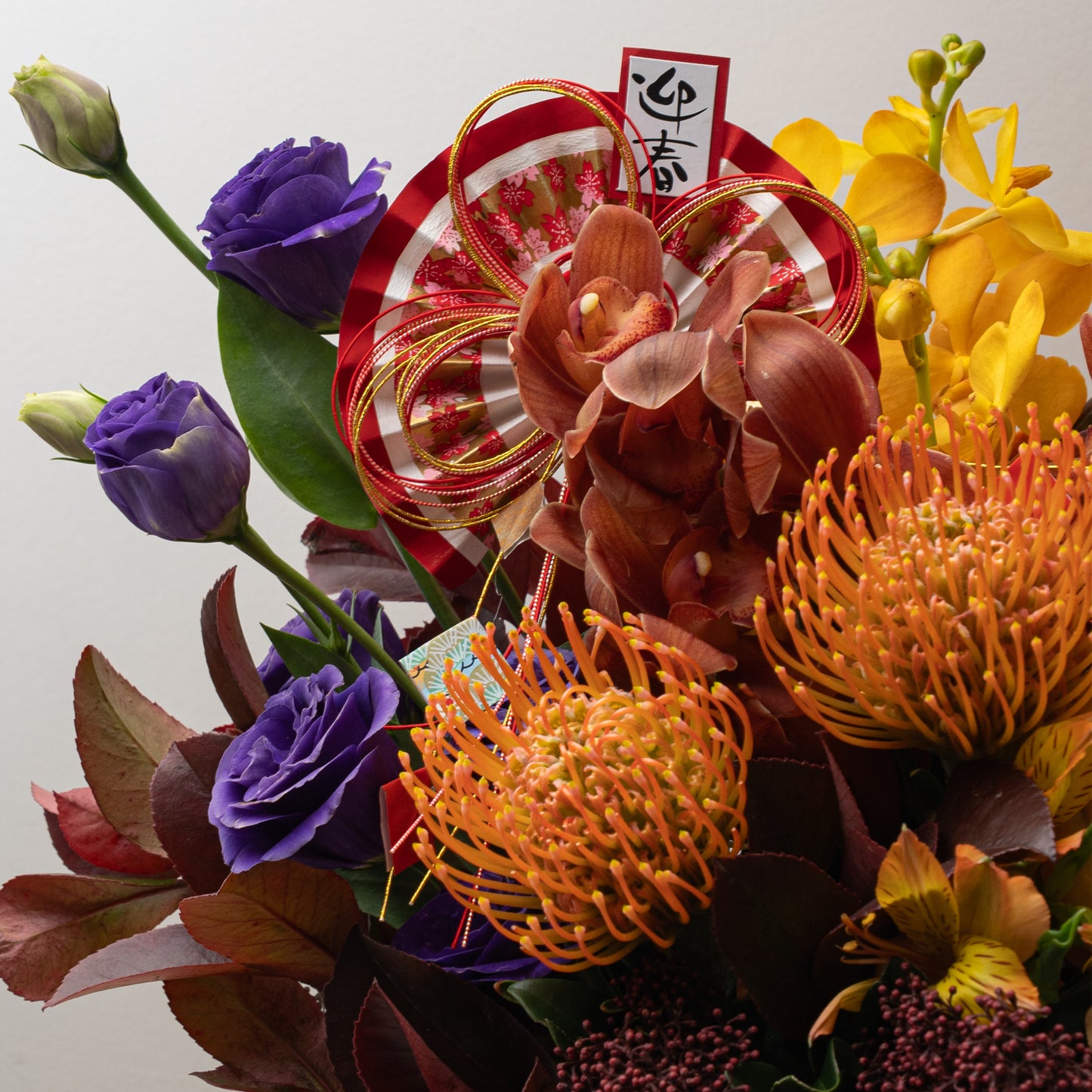 [CNY2603] 賀年金樽 :馬上紫榮-貴氣繁榮