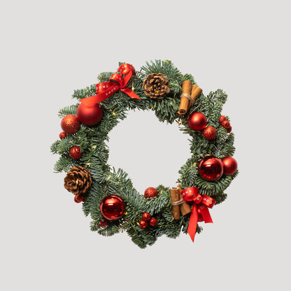 [XMAS2504] Merry Embrace - Christmas Wreath