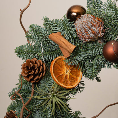 [XMAS2503] Evergreen Hope - Christmas Wreath